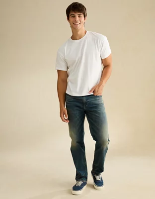 AE Athletic Straight Jean - Dark Vintage