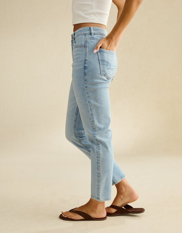 AE Mom Jean - Blue Breeze