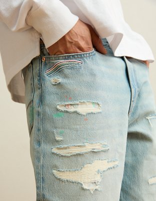 AE Pride Loose Jean - Light Wash
