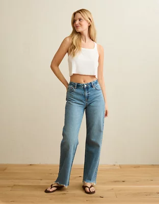 AE Curvy High-Waisted Stovepipe Jean - Vintage Star