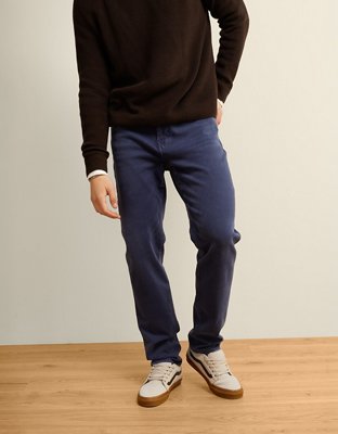 AE Slim Straight Jean - Deep Sea Blue