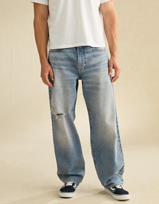 AE Loose Jean - Medium Destroy