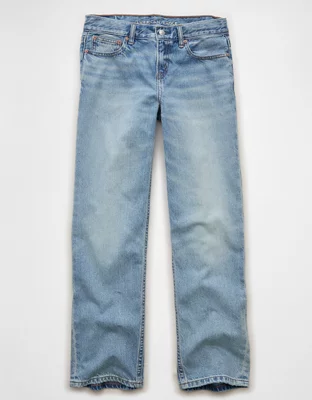 AE Low-Rise Classic Straight Jean - Light Wash