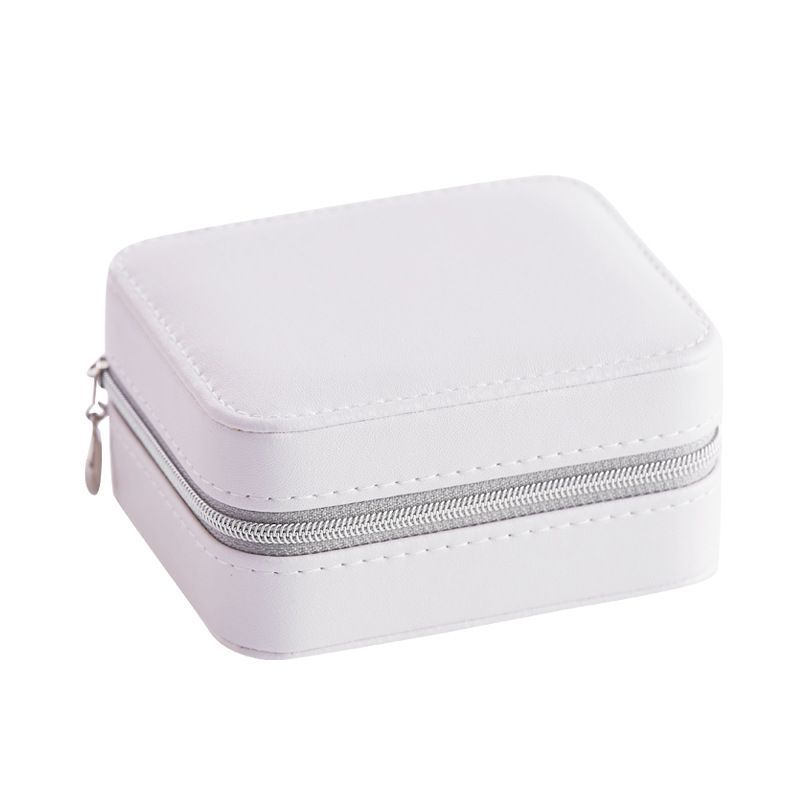 Multi Function PU Leather Jewelry Box With Mirror