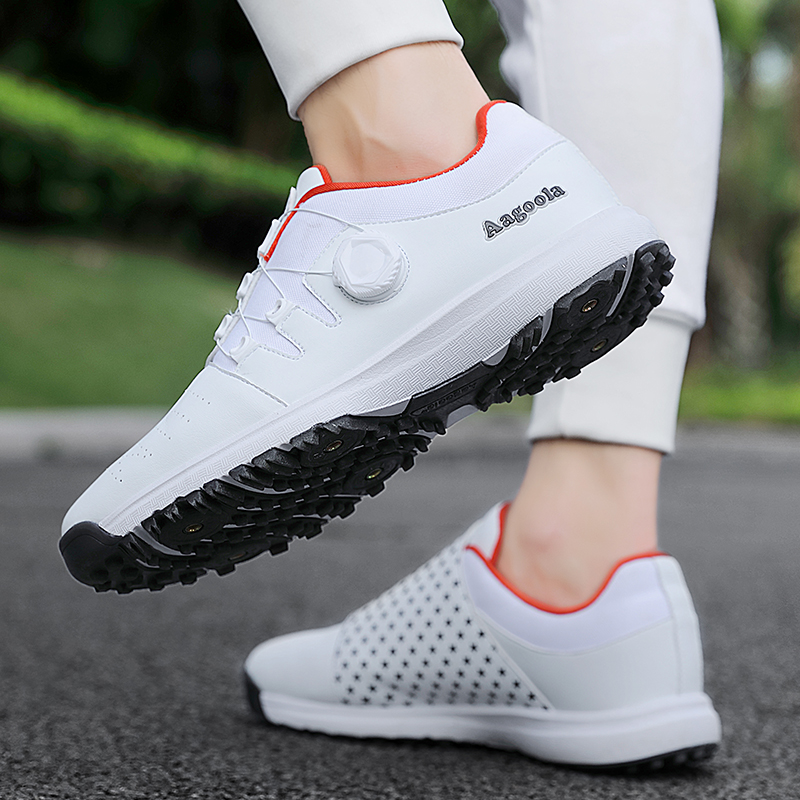 2026 Spring New High Quality Waterproof Golf Sneakers 