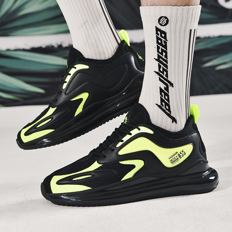 New Air Cushioning Sneakers Men Running Shoes Outdoor Jogging Leisure Sports