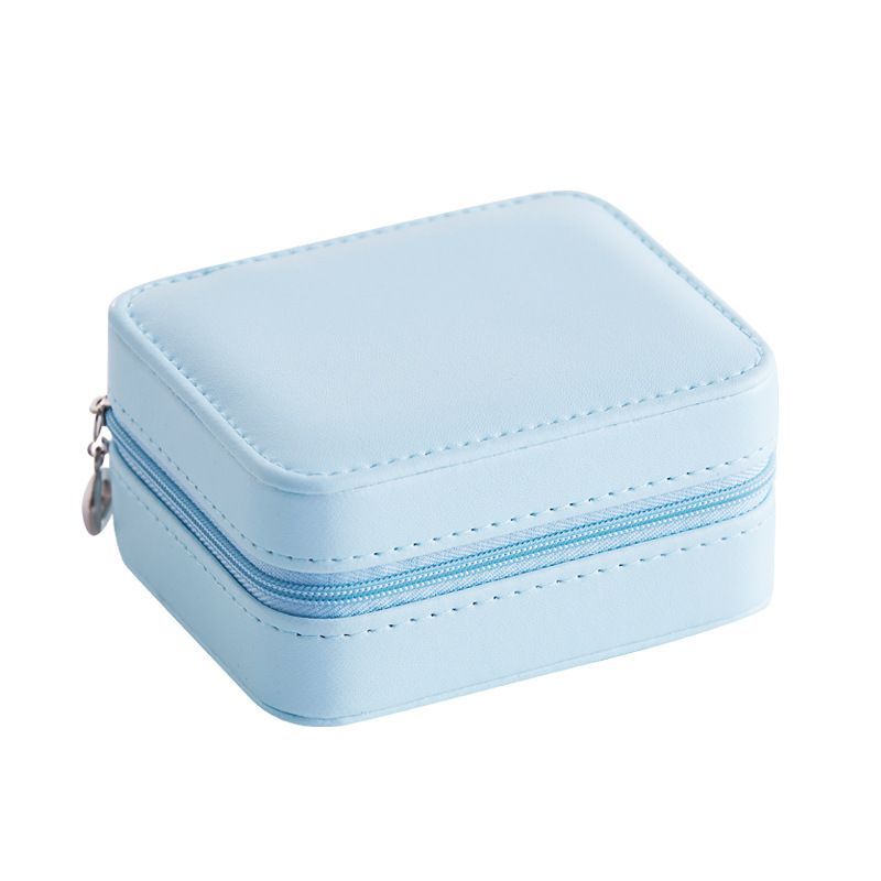 Multi Function PU Leather Jewelry Box With Mirror