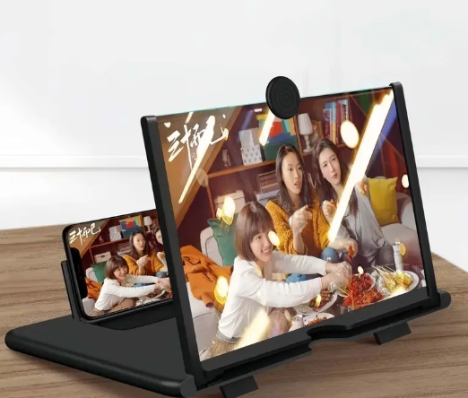 Mobile Phone Magnifier - Ultra-HD Screen Magnifier for Easy TV Viewing Orientation for Landscapes Use Eye Protection Full-Screen Mobile Phone Magnification-10"