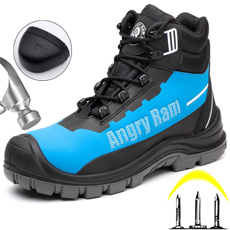 Work Safety Boots Men Work Shoes European  Puncture-Proof