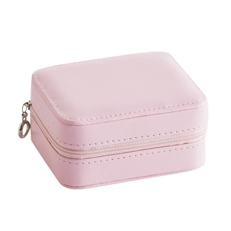 Multi Function PU Leather Jewelry Box With Mirror