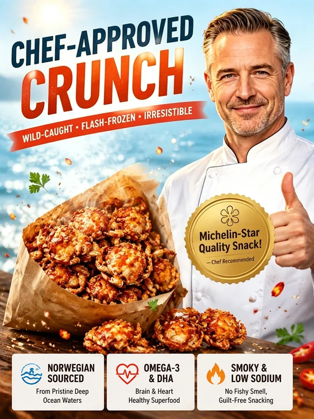 [Freshly Caught Deep-Sea Crab with Plenty of Meat] Spicy Crispy Ready-to-Eat Baby Crabs