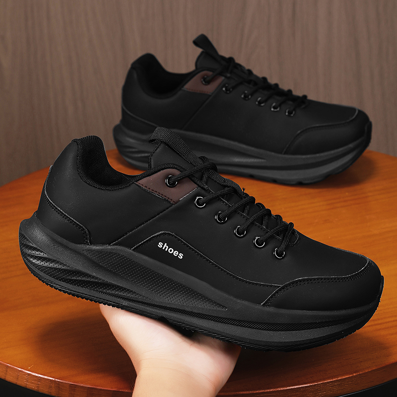 ⏰ 70% OFF | 24 Hours Only! Men's Orthopedic Walking Shoes - Built-In Arch Support; Waterproof Leather Upper; Wide Toe; Non-Slip; Anti-Wear; Comfortable - Ideal for Daily Routine, Outdoor Adventures, Sport, Travelling