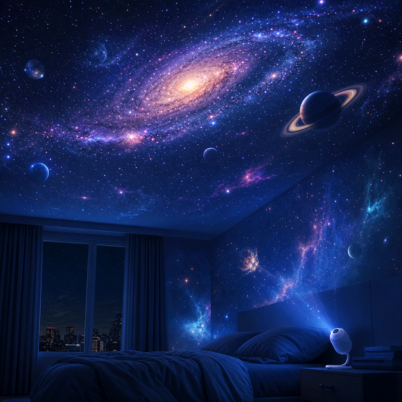 ✨ Turn Your Ceiling Into A Living Galaxy Of Moving Stars