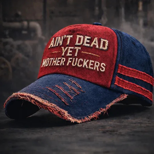 🎉Last Day 49% OFF -Ain't Dead Yet Vintage Trucker Cap