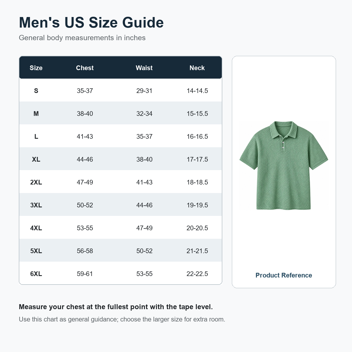 1tu0731002 size guide us