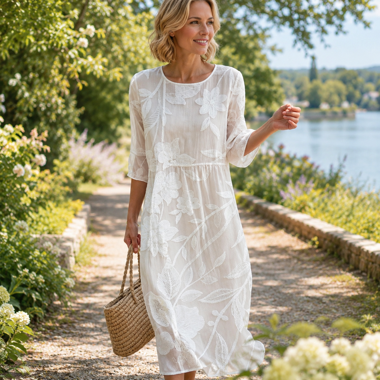 Summer Magic to Wear - Airy Maxi Dress for Stylish Feel-Good Moments