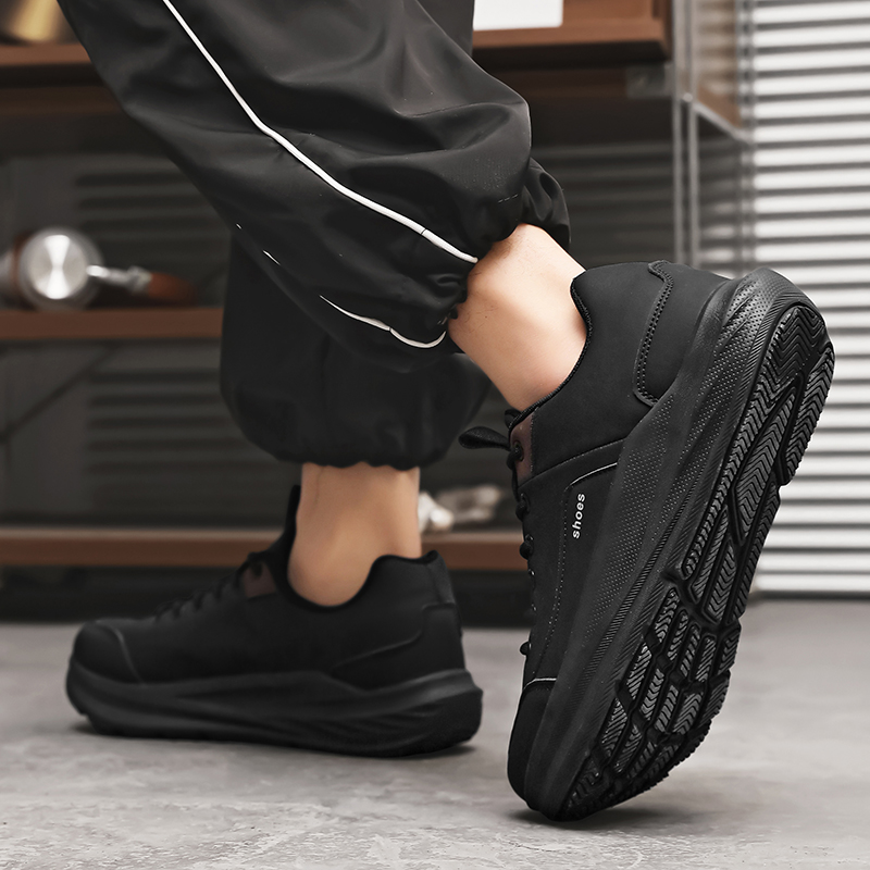 ⏰ 70% OFF | 24 Hours Only! Men's Orthopedic Walking Shoes - Built-In Arch Support; Waterproof Leather Upper; Wide Toe; Non-Slip; Anti-Wear; Comfortable - Ideal for Daily Routine, Outdoor Adventures, Sport, Travelling