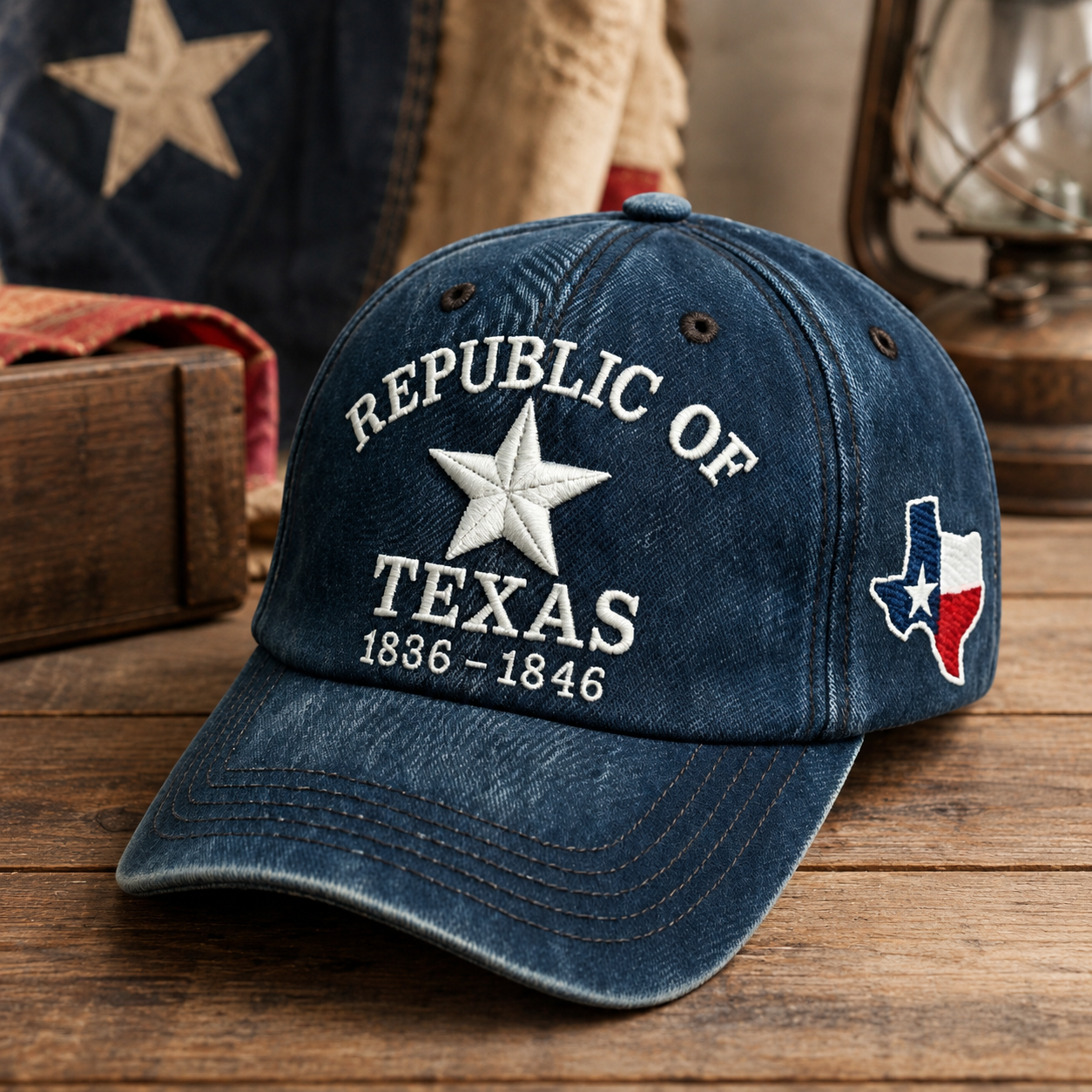 🤠 Vintage Texas Spirit Embroidered Baseball Cap ⭐