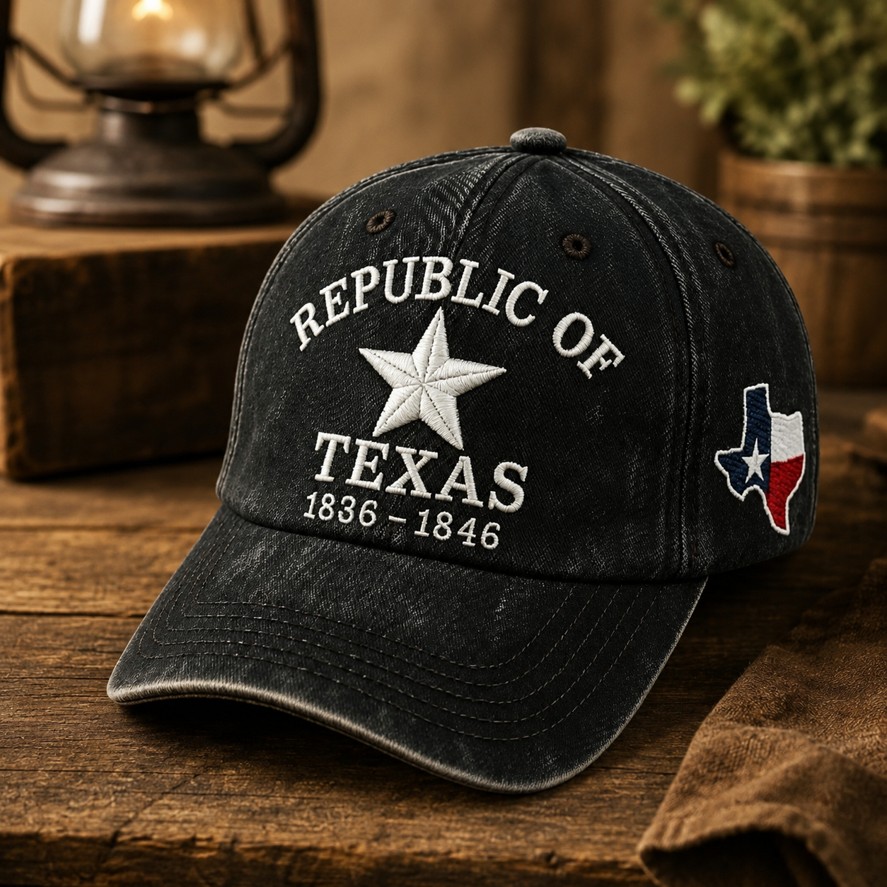🤠 Vintage Texas Spirit Embroidered Baseball Cap ⭐