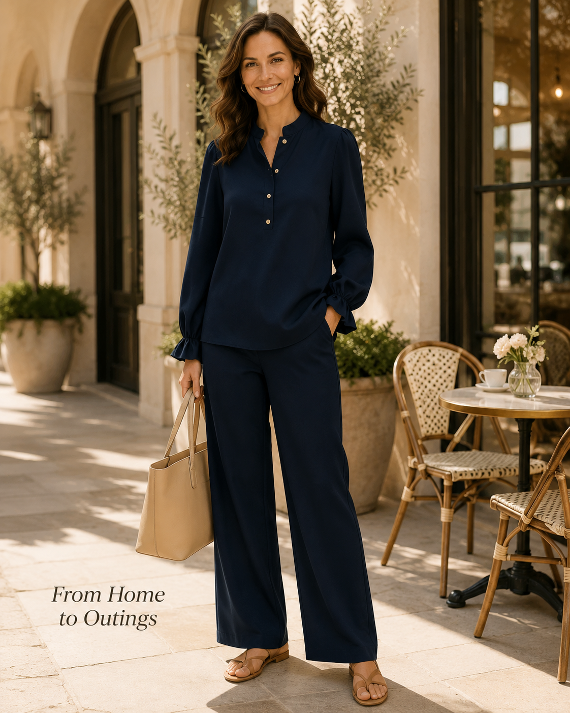 ⏰Seasonal Clearance Sale🔥Women’s Elegant 2-Piece Lounge Set