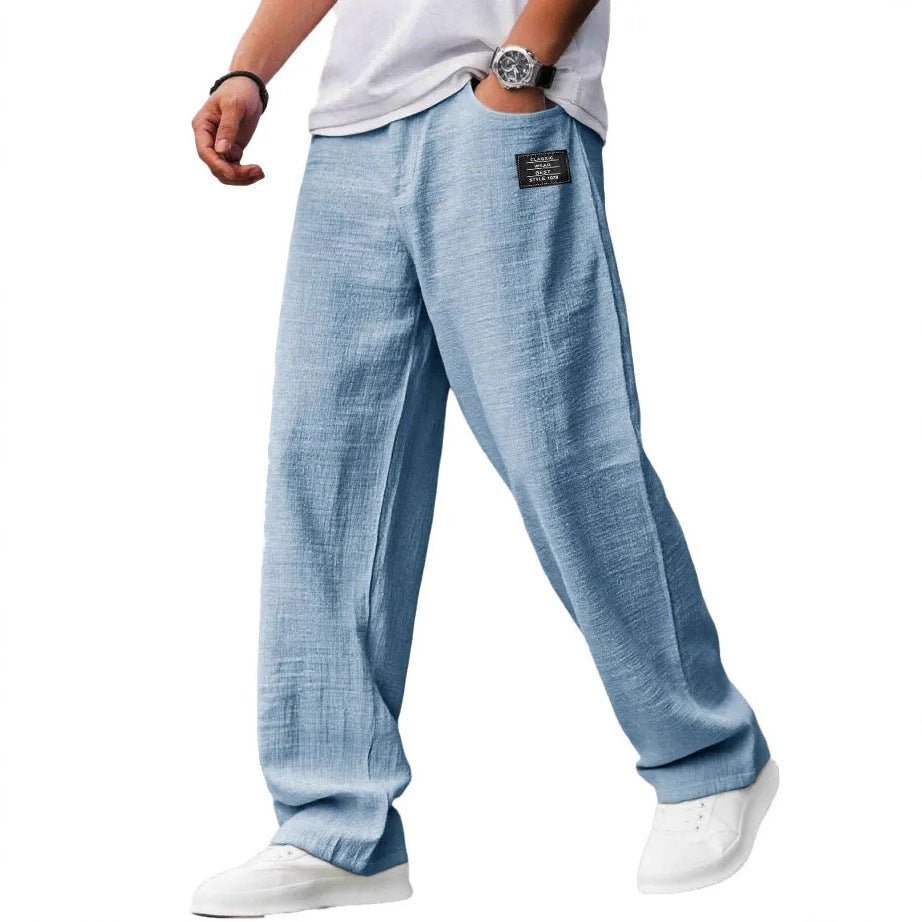 💕LAST DAY SALE 50% OFF!!💕Breathable Straight-Leg Trousers for Men