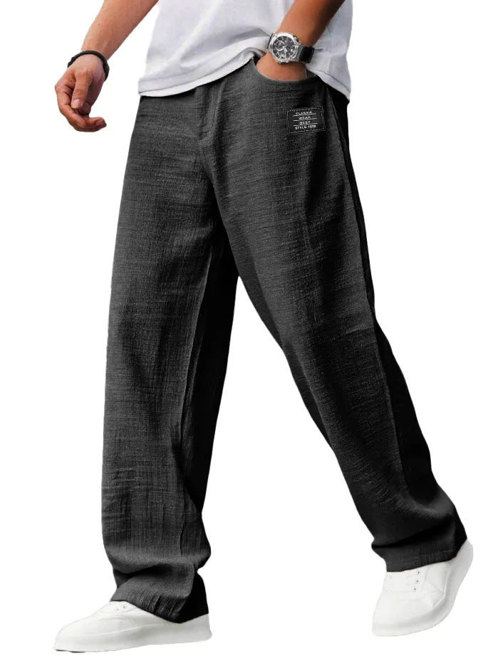 💕LAST DAY SALE 50% OFF!!💕Breathable Straight-Leg Trousers for Men