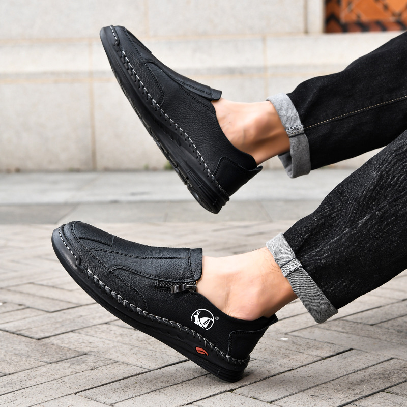 ⏰⏰⏰ Letzte Chance: 50 % Rabatt! – Handgenähte Outdoor-Freizeitschuhe für Herren aus echtem Leder