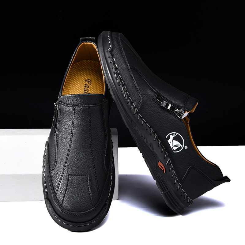 ⏰⏰⏰ Letzte Chance: 50 % Rabatt! – Handgenähte Outdoor-Freizeitschuhe für Herren aus echtem Leder