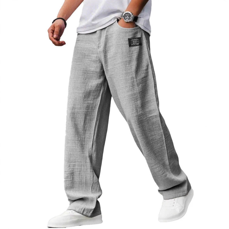 💕LAST DAY SALE 50% OFF!!💕Breathable Straight-Leg Trousers for Men