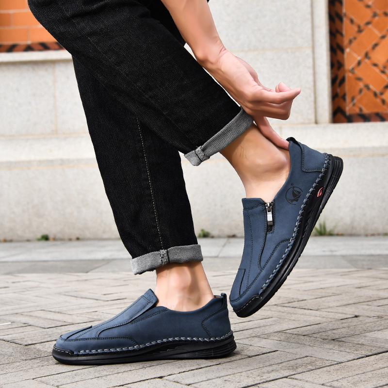 ⏰⏰⏰ Letzte Chance: 50 % Rabatt! – Handgenähte Outdoor-Freizeitschuhe für Herren aus echtem Leder