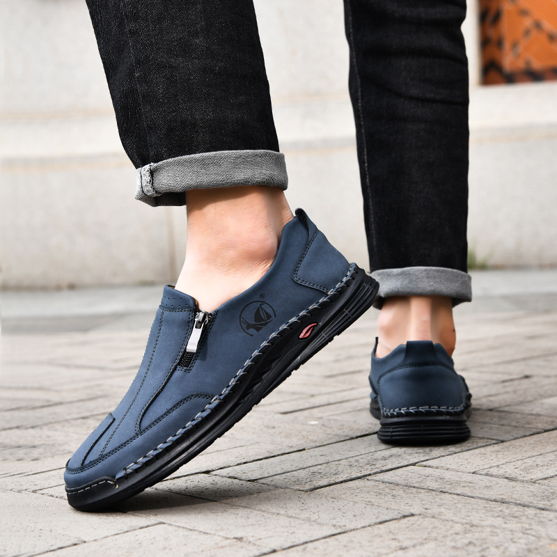 ⏰⏰⏰ Letzte Chance: 50 % Rabatt! – Handgenähte Outdoor-Freizeitschuhe für Herren aus echtem Leder