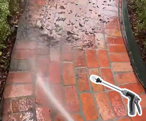 AMERICA'S #1 RATED PRESSURE NOZZLE - Turn Any Hose Into a High-Pressure Water Jet，Save Time, Save Money, and Still Get a Spotless Clean