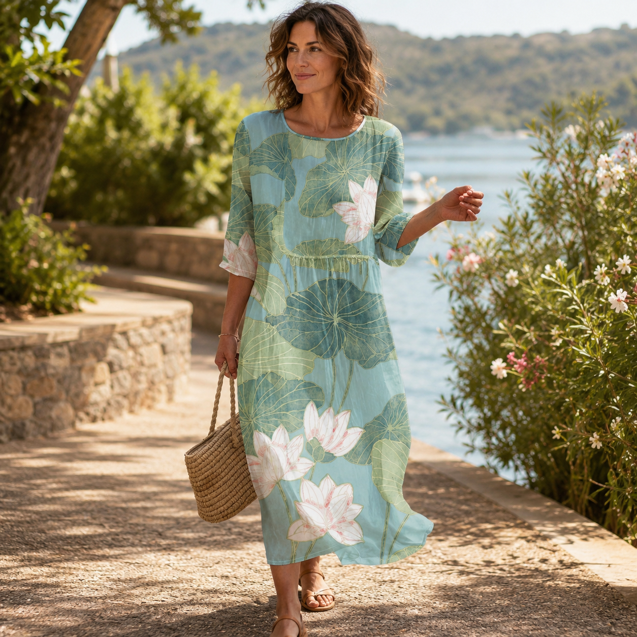 Summer Magic to Wear - Airy Maxi Dress for Stylish Feel-Good Moments