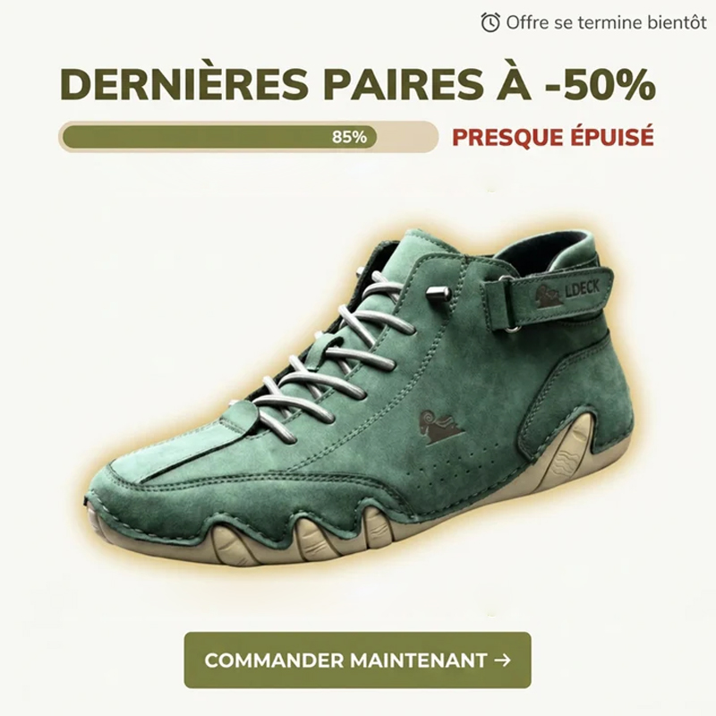 Chaussures orthopédiques outdoor unisexes décontractées