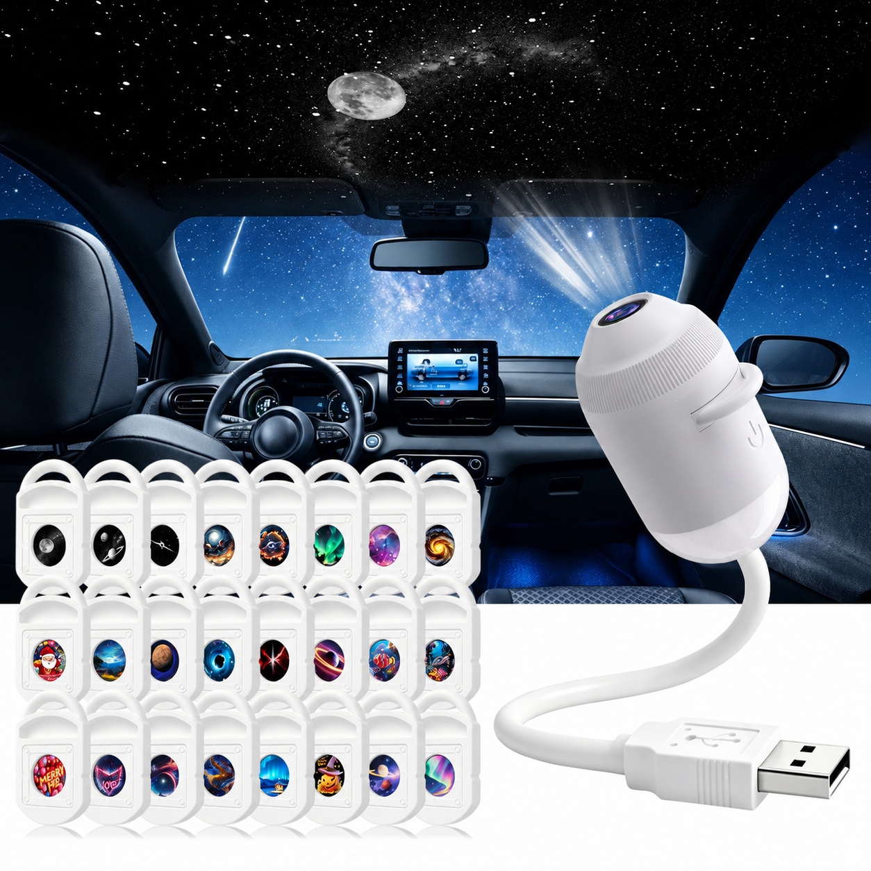✨ Turn Your Ceiling Into A Living Galaxy Of Moving Stars