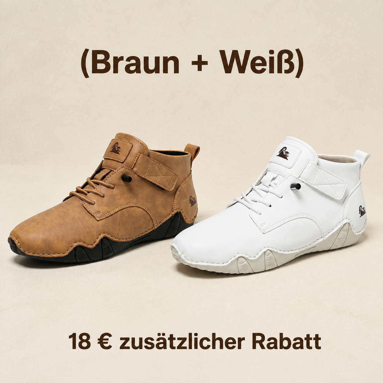 (Braun + Weiß) 18 € zusätzlicher Rabatt