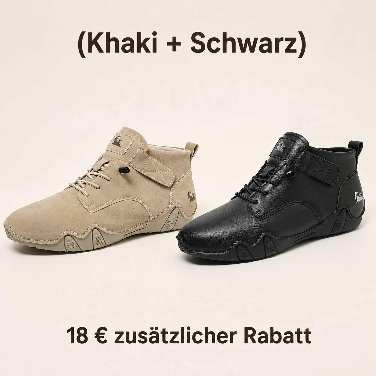 (Khaki + Schwarz) 18 € zusätzlicher Rabatt