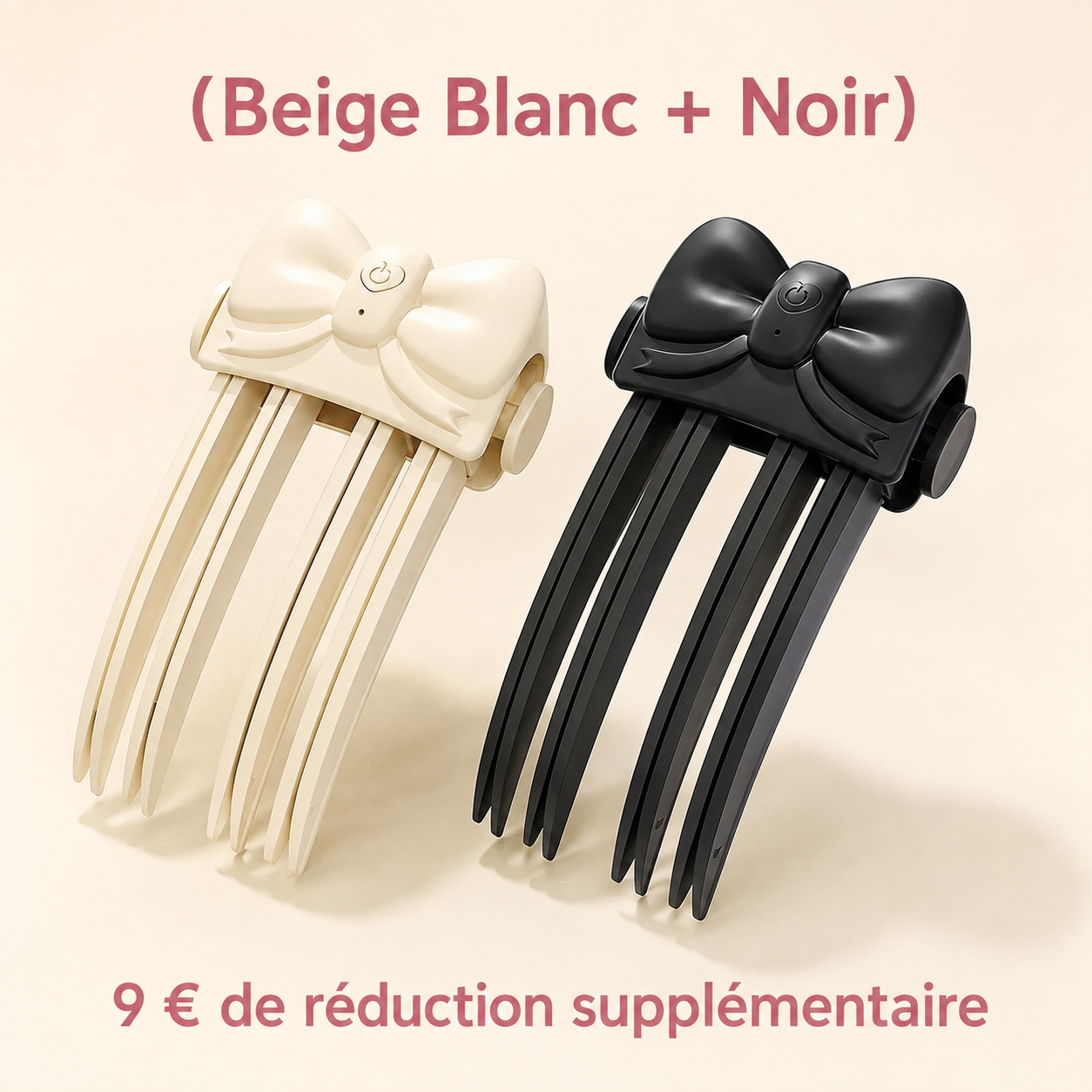(Beige Blanc + Noir) 9 € de réduction supplémentaire