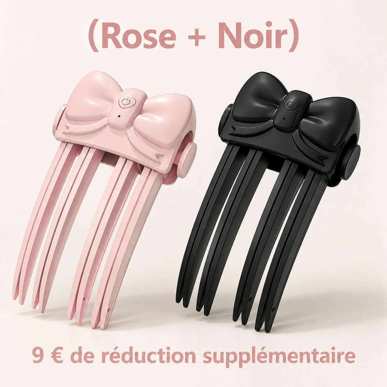 (Rose + Noir) 9 € de réduction supplémentaire
