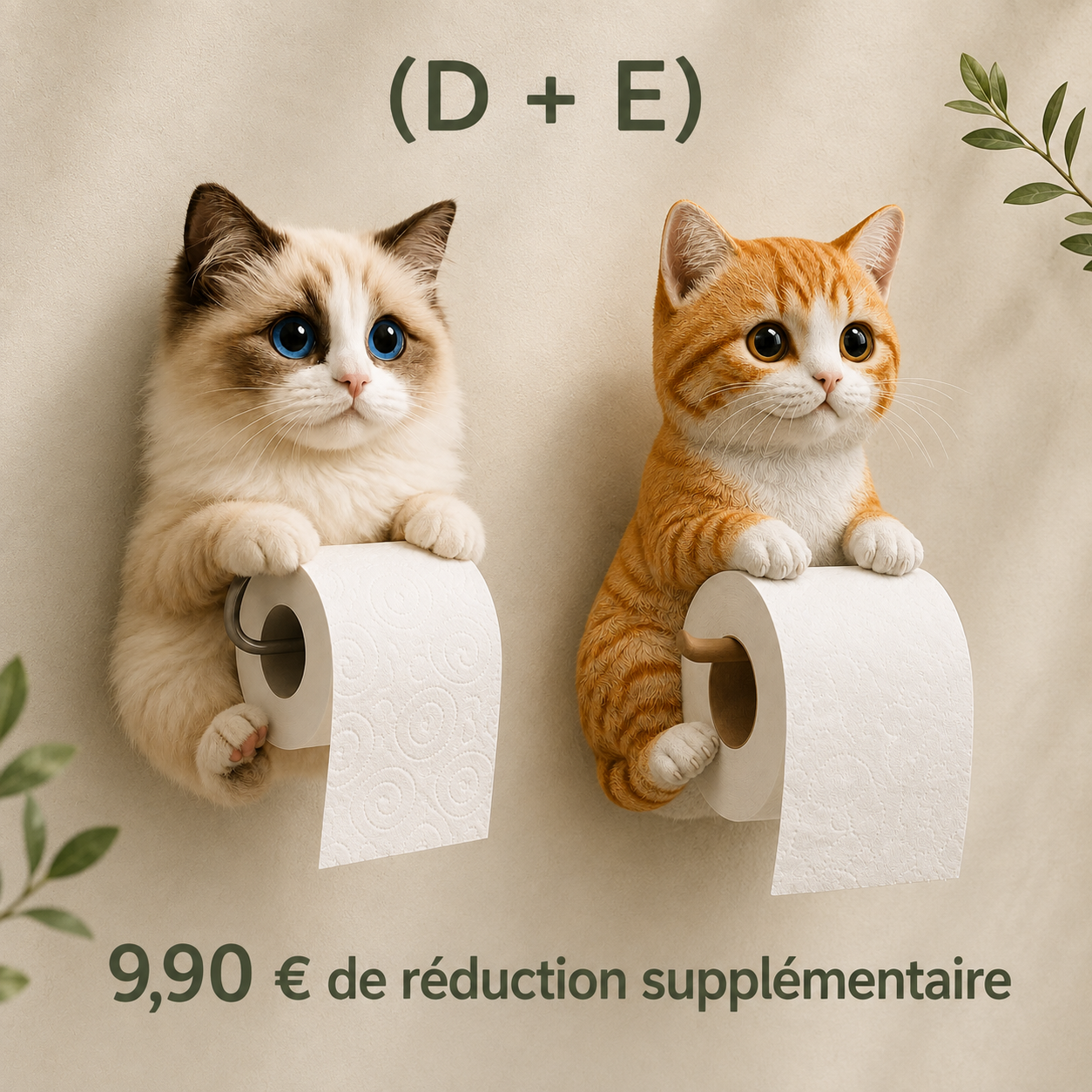 (D + E) 9,90 € de réduction supplémentaire
