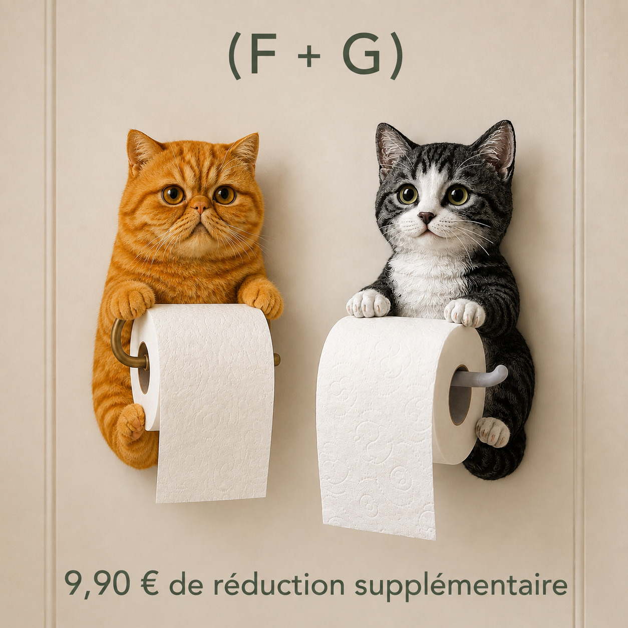(F + G) 9,90 € de réduction supplémentaire