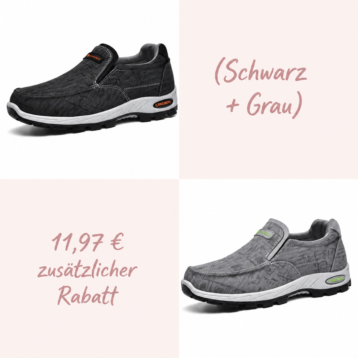 (Schwarz + Grau) 11,97 € zusätzlicher Rabatt