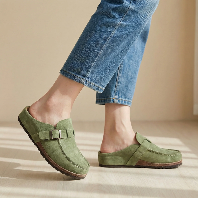 🔥 -70 % AUJOURD’HUI | Sabots confort femme à boucle réglable – souples et faciles à enfiler