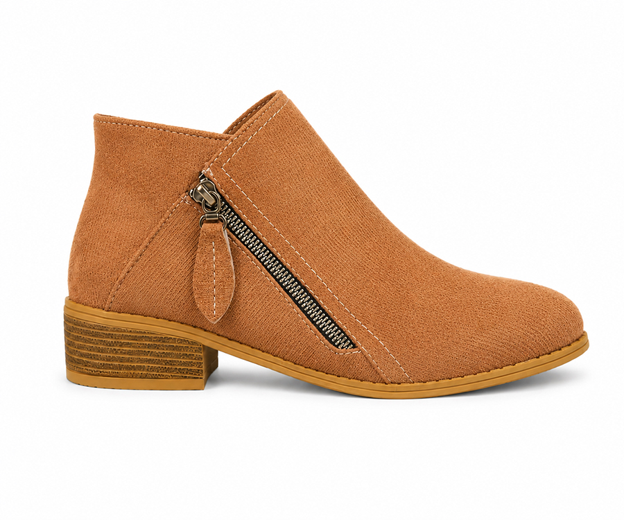 ✨Damen Stiefeletten mit Komfort-Zipp – Eleganter Stil für jeden Tag ✨