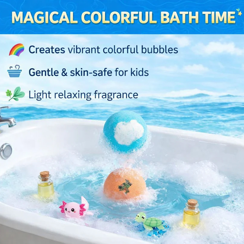 SPLASHSURPRISETM KIDS BATH BOMB SET - Bath time fights,finally over