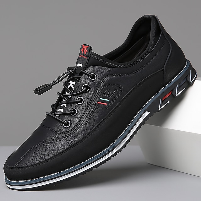 👞 Herren Braune Freizeitsneaker mit Schnürdesign – Bequeme rutschfeste Wanderschuhe für tägliche Outdoor-Aktivitäten