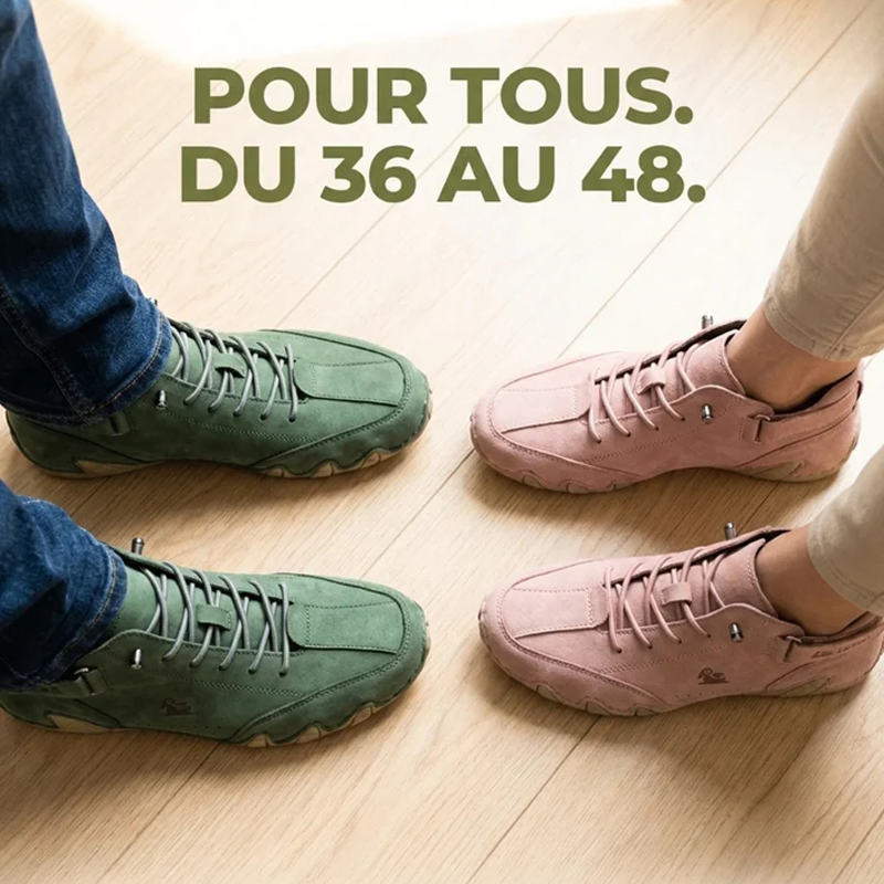 Chaussures orthopédiques outdoor unisexes décontractées