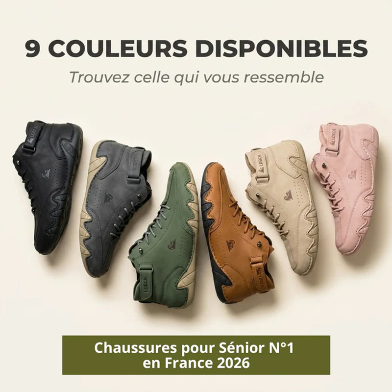 Chaussures orthopédiques outdoor unisexes décontractées