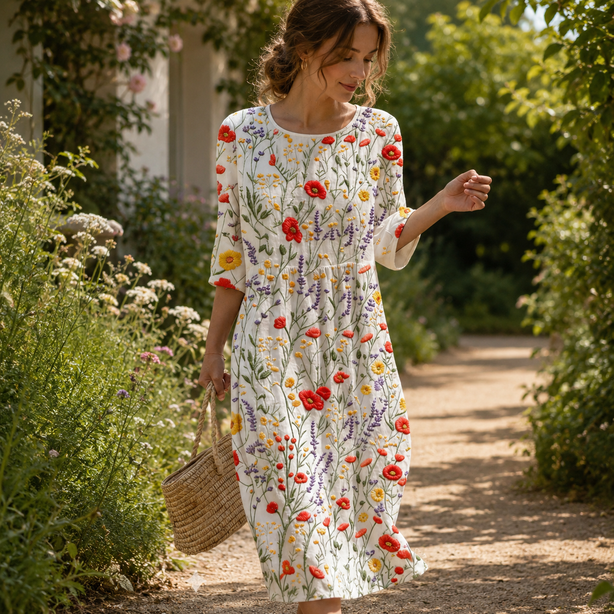 Summer Magic to Wear - Airy Maxi Dress for Stylish Feel-Good Moments