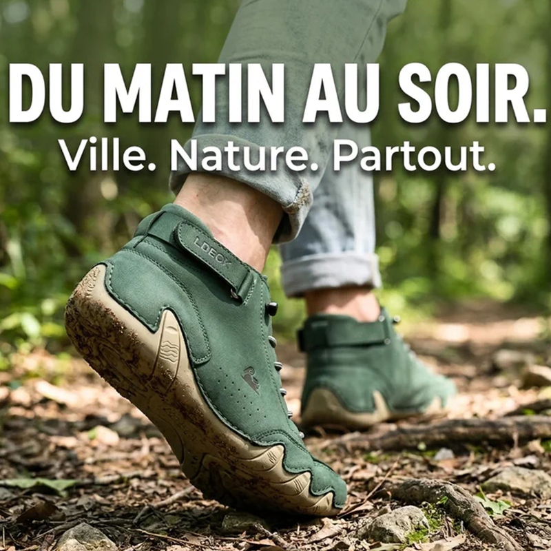 Chaussures orthopédiques outdoor unisexes décontractées